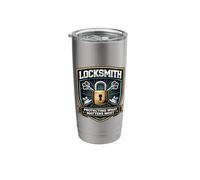 Locksmith Protecting What Matters Most Locksmithing Lockpick Stainless Steel Insulated Tumbler