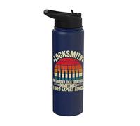 Locksmith - Talk to Myself for Expert Advice Stainless Steel Insulated Water Bottle