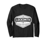 Locksmith The Original Security Consultant Locksmithing Joke Long Sleeve T-Shirt