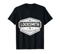 Locksmith The Original Security Consultant Locksmithing Joke T-Shirt