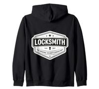 Locksmith The Original Security Consultant Locksmithing Joke Zip Hoodie