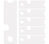 Locksmith Tools，Plastic Pry Tool，Door Opener，Opening Card 5pcs Ultra Thin Flexible Pry Opening Plastic-steel Doors Joggling Bypass Tools Lock Opener。