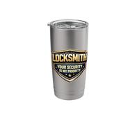 Locksmith Your Security is My Priority Locksmithing Quote Stainless Steel Insulated Tumbler