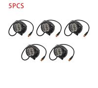 LOCLPCKGYA 1/3/5/10pcs Headlight Fit For Kugoo Kukirin G2 PRO/Max G2 Master E-Scooter Handlebar Lamp Head Front LED Lights Accessories(5PCS)
