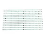 LOCLPCKGYA LED Backlight Strip 6LED Fit For Sharp LC-65CUG8052E LC-65CUG8062E LC-65UI7352E LC-65UI7252E 65BL2EA 65BL3EA 65BL5EA 65BL4EA 65BJ5K(Kit 12 PCS For 1 TV)