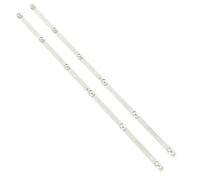 LOCLPCKGYA LED Strip Fit for BBK 32LEM-1071 32LEM-1045/T2C LEX-7145 32LEM-5045 32ET1001 H32D7100E HL-00320A30-0601S-07 03(4pcs for 2 TV)