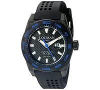 Locman Italy Men's 0216V3-CBCBNKBS2K Stealth 300 Metri Analog Display Automatic Self Wind Black Watch, Modern