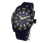 Locman Men's Analogue Classic Quartz Watch with Rubber Strap 216V2CBCBNKYS2
