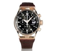 Locman Men's Chronograph in Steel and Titanium Rose Montecristo