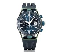 Locman Men's Chronograph Steel and Titanium PVD Green Montecristo
