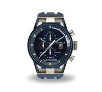 Locman Montecrist Men's Watch Steel / Titanium Blue