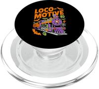 Loco-Motive Halloween Train Fun Scary PopSockets PopGrip for MagSafe