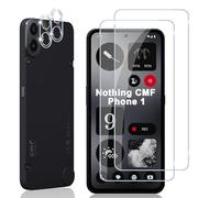 Locofun Screen Protector for Nothing CMF Phone 1 for Tempered Glass, 9H Hardness Tempered Glass and Camera Protection Film, [Pack of 2+2] Anti-Scratch Screen Protector Protective Glass