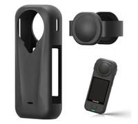Locofun Silicone Case Compatible with Insta360 X4 Air Cover for Action Camera, Soft Silicone Protective Case Camera Body Skin Sleeve for Insta360 X4 Air Scratch-Resistant, Dustproof, Black