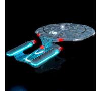 LocoLee Customized Led Light Set Compatible with Lego 10356 U.S.S. Enterprise NCC-1701-D Led Decoration Lighting Kit Compatible with Lego 10356 Building Blocks Model,Only Lights Set,No Model