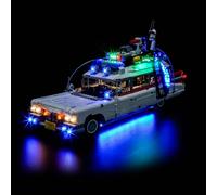 LocoLee Customized Version Led Light Set Compatible with Lego 10274 Ghostbusters ECTO-1 Led Decoration Lighting Kit Compatible with Lego 10274 Building Blocks Model,Only Lights Set,No Model