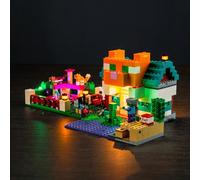 LocoLee Led Light Kit for Lego 21249 Minecraft The Crafting Box 4.0