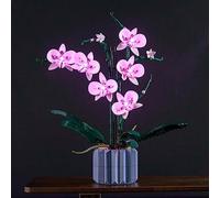 LocoLee Led Light Kit for Lego Orchid, Lighting Set for Lego 10311 Orchid Artificial Plant Building Set with Flowers Botanical Collection Gift Idea - Not Include Models, Just Light Set