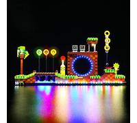 LocoLee Led Light Set Compatible Age 13+ with Lego 21331 Sonic Led Decoration Lighting Kit Compatible with Lego 21331 Ideas Building Blocks Model,Only Lights Set,No Model