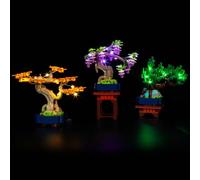 LocoLee Led Light Set Compatible with Lego 10373 Mini Bonsai Trees Lighting Kit Compatible with Lego The Botanical Collection 10373 Building Blocks Model,Only Lights Set,No Model