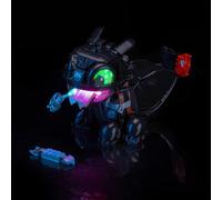 LocoLee Led Light Set Compatible with Lego 10375 How to Train Your Dragon: Toothless Led Decoration Lighting Kit Compatible with Lego 10375 Building Blocks Model,Only Lights Set,No Model