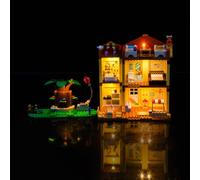 LocoLee Led Light Set Compatible with Lego 11203 Bluey's Family House Led Decoration Lighting Kit Compatible with Lego 11203 Building Blocks Model,Only Lights Set,No Model