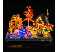 LocoLee Led Light Set Compatible with Lego 11372 Autumn Cottage Garden Led Decoration Lighting Kit Compatible with Lego Icons 11372 Building Blocks Model,Only Lights Set,No Model