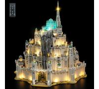 LocoLee LED Light Set Compatible with LEGO 11377 Minas Tirith, Decoration Lighting Kit Compatible with LEGO Minas Tirith Blocks Model, Only Lights Set, No Model (11377-RC Version)