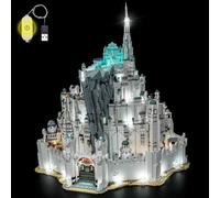 LocoLee LED Light Set Compatible with LEGO 11377 Minas Tirith, Decoration Lighting Kit Compatible with LEGO Minas Tirith Blocks Model, Only Lights Set, No Model (11377-Standard Version)