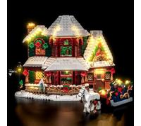 LocoLee LED Light Set Compatible with LEGO 11387 Holiday House | Decoration Lighting Kit Compatible with LEGO Holiday House, Easy Installation, Flexible LED Strip, Ideal Gift, No Model