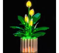 LocoLee Led Light Set Compatible with Lego 11504 Peace Lily Led Decoration Lighting Kit Compatible with Lego The Botanical Collection 11504 Building Blocks Model,Only Lights Set,No Model