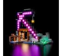 LocoLee Led Light Set Compatible with Lego 21277 The Pickaxe Mine Led Decoration Lighting Kit Compatible with Lego 21277 Building Blocks Model,Only Lights Set,No Model