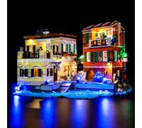 LocoLee Led Light Set Compatible with Lego 21359 Italian Riviera Led Decoration Lighting Kit Compatible with Lego 21359 Building Blocks Model,Only Lights Set,No Model
