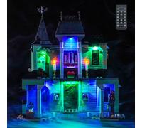 LocoLee Led Light Set Compatible with Lego 31167 Haunted Mansion Led Decoration Lighting Kit Compatible with Lego 3-in-1 31167 Building Blocks Model,Only Lights Set,No Model