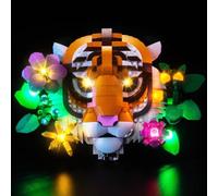 LocoLee Led Light Set Compatible with Lego 31217 The Fauna Collection - Tiger Light Control Version Decoration Lighting Kit Compatible with Lego 31217 Building Blocks Model,Only Lights Set,No Model