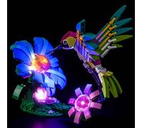 LocoLee Led Light Set Compatible with Lego 31384 Wild Animals: Colorful Hummingbird Led Decoration Lighting Kit Compatible with Lego Creator 3-in-1 31384 Building Blocks Model,Only Lights Set,No Model
