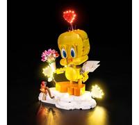LocoLee Led Light Set Compatible with Lego 40824 Sweetheart Tweety Bird Decoration Led Decoration Lighting Kit Compatible with Lego 40824 Building Blocks Model,Only Lights Set,No Model