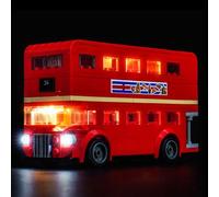 LocoLee LED Light Set Compatible with LEGO 40953 London Bus LED Decoration Lighting Kit Compatible with LEGO 40953 Building Blocks Model Lighting Kit Only, Model Not Included