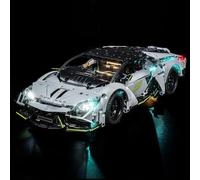 LocoLee Led Light Set Compatible with Lego 42214 Lamborghini Revuelto Super Sports Car Led Decoration Lighting Kit Compatible with Lego 42214 Building Blocks Model,Only Lights Set,No Model
