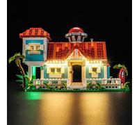 LocoLee Led Light Set Compatible with Lego 43268 Lilo and Stitch Beach House Led Decoration Lighting Kit Compatible with Lego 43268 Building Blocks Model,Only Lights Set,No Model