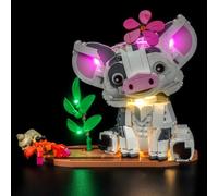 LocoLee LED Light Set Compatible with LEGO 43292 Moana Pua | Decoration Lighting Kit Compatible with LEGO 43292 Pua Blocks Model, Only Lights Set, No Model