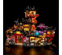 LocoLee Led Light Set Compatible with Lego 71861 The Old Town 15th Anniversary Led Decoration Lighting Kit Compatible with Lego 71861 Building Blocks Model,Only Lights Set,No Model