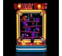 LocoLee LED Light Set compatible with LEGO 72051 Donkey Kong Arcade