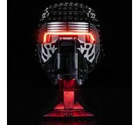 LocoLee Led Light Set Compatible with Lego 75415 Kylo Ren Helmet Optical Version Led Decoration Lighting Kit Compatible with Lego 75415 Building Blocks Model,Only Lights Set,No Model