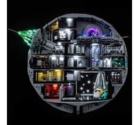 LocoLee Led Light Set Compatible with Lego 75419 Death Star Decoration Led Decoration Lighting Kit Compatible with Lego 75419 Building Blocks Model,Only Lights Set,No Model