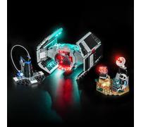 LocoLee LED Light Set Compatible with LEGO 75421 SMART Play: Darth Vader's TIE Fighter Lighting Kit Compatible with LEGO 75421 Building Blocks Model Only Lights Set,No Model