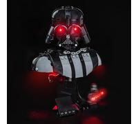 LocoLee LED Light Set Compatible with LEGO 75439 Darth Vader Bust LED Decoration Lighting Kit Compatible with LEGO 75439 Building Blocks Model Only Lights Set,No Model (75439-Standard Version)