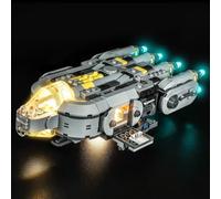 LocoLee LED Light Set Compatible with LEGO 75447 The Razor Crest Lighting Kit Compatible with LEGO 75447 Building Blocks Model Only Lights Set,No Model (75447-Standard Version)