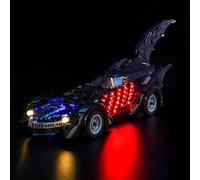 LocoLee Led Light Set Compatible with Lego 76304 Batman Forever Batmobile Led Decoration Lighting Kit Compatible with Lego 76304 Building Blocks Model,Only Lights Set,No Model