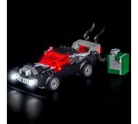 LocoLee Led Light Set Compatible with Lego 76309 Spider-Man vs. Venom Muscle Car Led Decoration Lighting Kit Compatible with Lego 76309 Building Blocks Model,Only Lights Set,No Model
